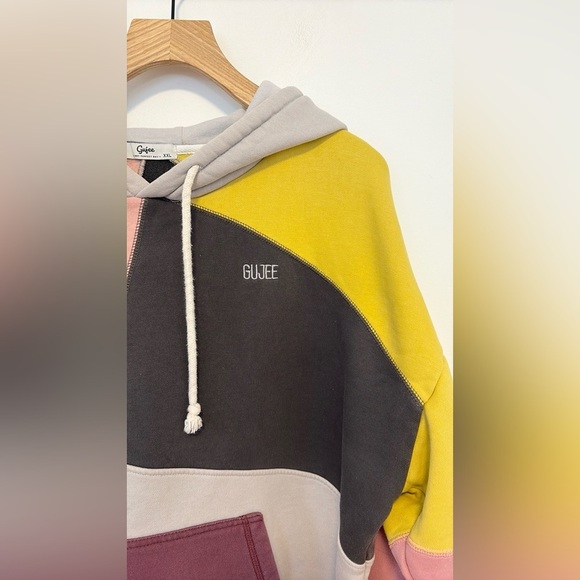 Gujee colorblock Hoodie , sz :XXL - Picture 5 of 9